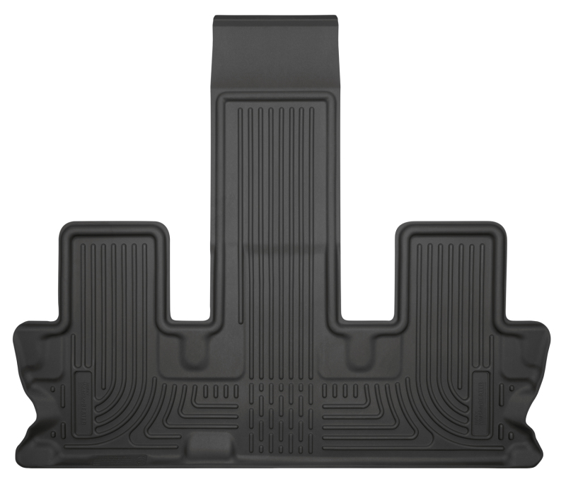 Toyota Highlander Floor Mat - Rear - Husky Liners - WeatherBeater - Black - `14-`27